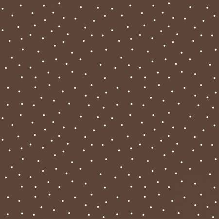 Kimberbell Brown/White Tiny dots MAS8210-A