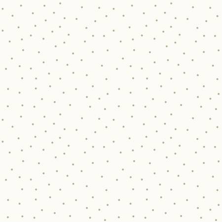 Kimberbell Cream/Taupe Tiny Dots Fabric MAS8210-E