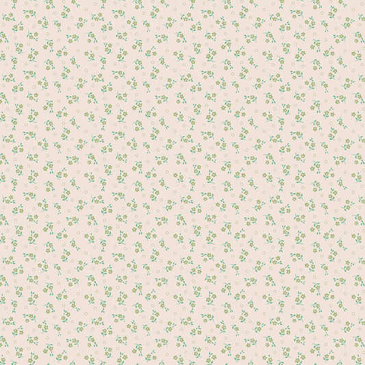 Lori Holt Mercantile Delightful Background Lettuce Fabric C14403-LETTUCE