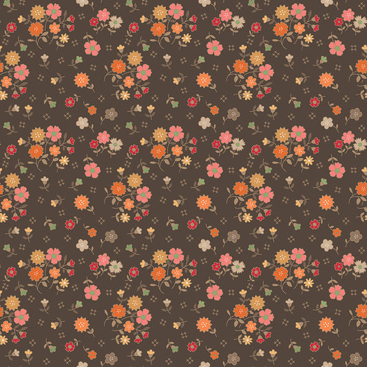 Lori Holt Autumn Raisin Fabric C14650-RAISIN