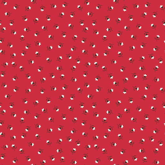 Lori Holt Autumn Riley Red Fabric C14654-RILEY RED