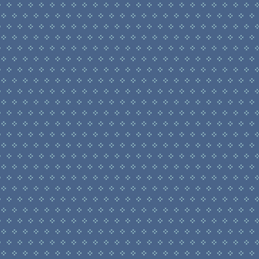 Lori Holt Autumn Denim Fabric C14658-DENIM