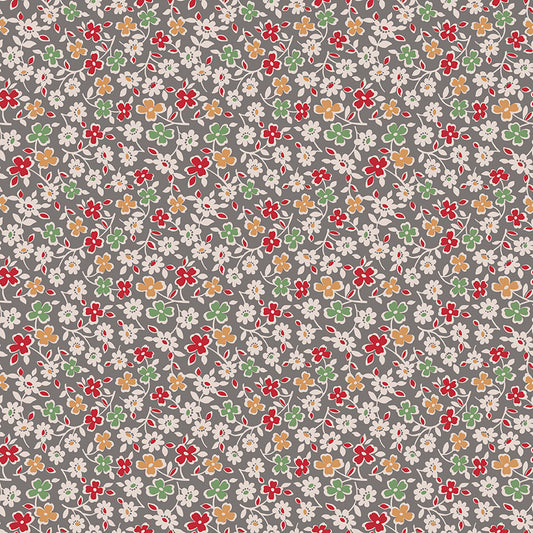 Lori Holt Autumn Milk Can Fabric C14659-MILKCAN