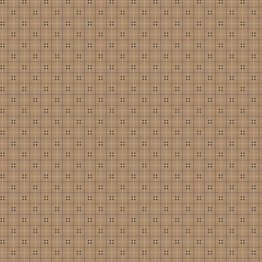 Lori Holt Autumn Brown Sugar Fabric C14661-BROWNSUGAR