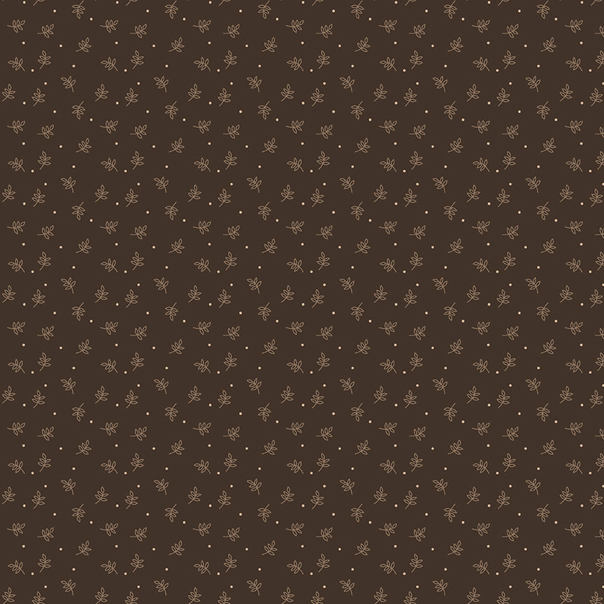 Lori Holt Autumn Raisin Fabric C14663-RAISIN