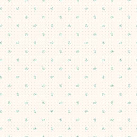 Lori Holt Bee Backgrounds Teal Fabric C6380R-TEAL