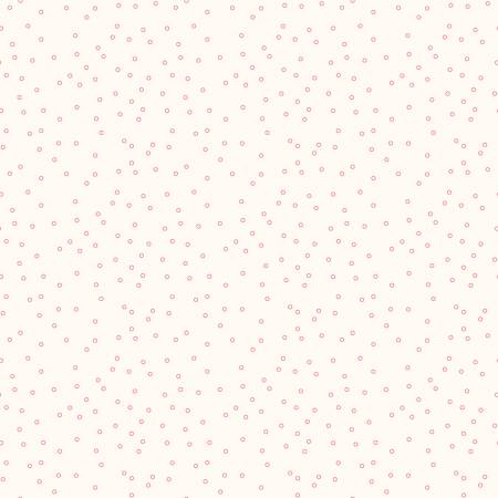 Lori Holt Bee Backgrounds Circle Coral Fabric C6384R-CORAL