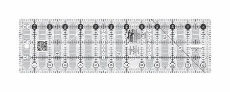 Creative Grids Quick Trim Ruler 3-1/2in X 12-1/2in Rectangle # CGRMT1