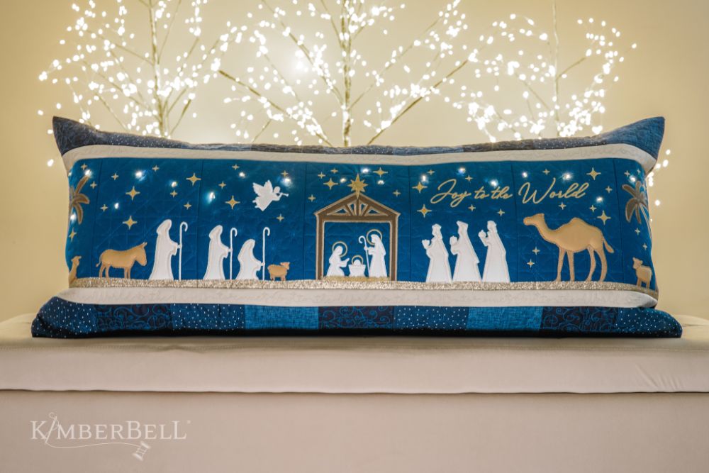 Kimberbell Nativity Bench Pillow Embroidery CD