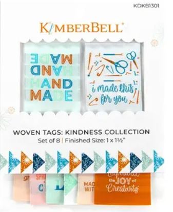 Kimberbell Woven Tags: Kindness Collection