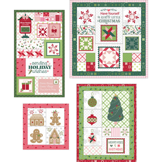 Kimberbell A Quilty Little Christmas Fabric Kit Only NO BOX