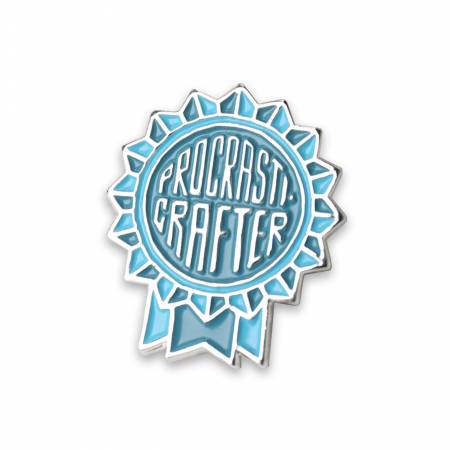 Procrasticrafter Enamel Pin by Maker Valley