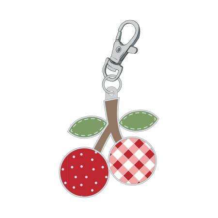 Cherries Enamel Happy Charms by Lori Holt