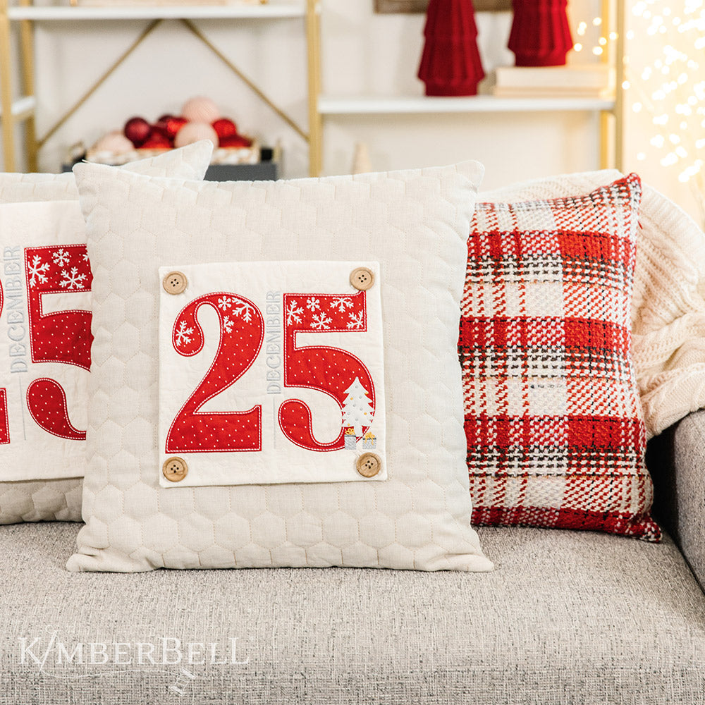 Fabric Kit for Kimberbell Save the Date Pillow - December 25th ...